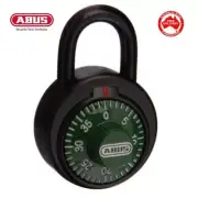 Abus Combination Padlock 50mm -Combo Padlocks-GREEN-Free Post-78KC50NKA509