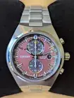 Citizen Super Titanium Red Dial Chronograph Sapphire Men's Watch Date CA7090-87X