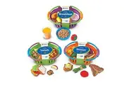 Learning Resources New Sprouts Bundle of Breakfast, Lunch and Dinner - 3 Sets, Ages 18+ months Toddler Pretend Play Food, Educational Toys for Toddlers, Supermarket Toys