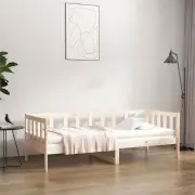 Day Bed 92x187 cm Single Bed Size Solid Wood Pine