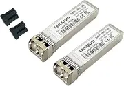 2-Pack 10G Multimode SFP+ 850nm 300m 10GBASE-SR DDM Duplex LC/UPC MMF Optical Transceiver Compatible with Ubiquiti UniFi UF-MM-10G,Cisco SFP-10G-SR,TP-Link,Arista,Netgear, Mikrotik, Linksys