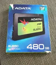 ADATA 480GB SU650 SSD 2.5" SATA3 BLACK ASU650SS Solid State Drive SSD