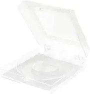 HONMEET Eyelash Storage Case Portable Clear Eyelash Holder with Elegant Pearl Design Compact and Practical False Lash Organizer for Easy Access and Secure Storage for Travel