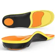 BestHalo Plantar Fasciitis Insoles - High Arch Support Inserts Gel Cushion Re...