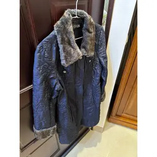 【女裝美品】O'GIRL OGIRL 歐德名店 深藍色外套 深藍色大衣 大衣外套