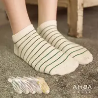 在飛比找蝦皮商城優惠-AHUA阿華有事嗎 韓版襪子 復古彩點條紋短襪 S0060 