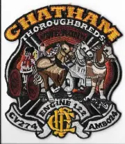 Chicago Fire Department, Illinois Engine 122 Ambulance 24 CV 274 Patch