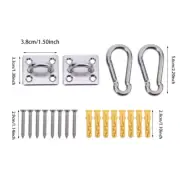 Mount Stainless Heavy Duty Ceiling Hanging Hook Set Swing Chair Bracket Fixed Pa