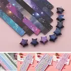 540 Sheets Cartoon Star Paper Strip Colorful Folding Star Kids Gift