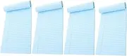 Beavorty 4pcs Legal Notepad Tearable Memo Pads for Office School Stylish Design Portable Functional Writing Notebooks present for Organizing Planning
