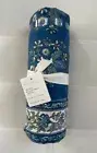 Pottery Barn REGAN BLOCK PRINT Cotton Tablecloth 70" x 126" $129 NWT