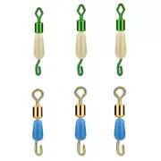 Pack of High Strength Rolling Ball-Bearing Snaps Fishing Barrels Swivels Clips