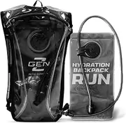 GenZ Outdoor Clear/Transparent Hydration Pack | Rave Hydration Pack, Festival Water Bag, Hydropack Rave, Anti Theft