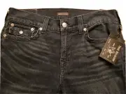True Religion Geno Relaxed Slim Flap Big T Jeans Size 36x32-NWT $169