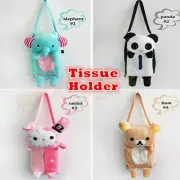 Cartoon car tissue holder car tissue organiser hanging paper home tissue holder
