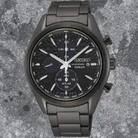 在飛比找PChome24h購物優惠-SEIKO 精工 Criteria系列 太陽能 計時腕錶 (