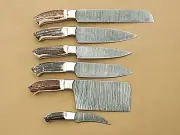 STARLITE LIMITED EDITION TRILLIUM KITCHEN KNIFE SET WITH STAG HANDLES +FREE