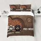 Quilt Cover Pillowcase Set 61590-065962 Double Adults 3D Pattern Comforter Cover