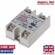 SSR-25AA AC-AC 25A 80-250VAC/24V-380VAC Solid State Relay for Heated Bed Heater