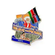 Believe the Promise 2024 Flag Pin (Kenya)