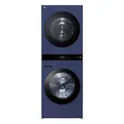 LG WashTower™ 19kg All-In-One Stacked Washer Dryer (Matte Blue)