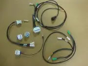 BIG DOG MOTORCYCLES OEM 2003 SINGLE TANK MAIN WIRING HARNESS w/ GREEN PLUG ENDS