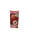 Smackers Strawberry Scented Bath Bomb Flavored Lip Smackers Set Donut Shape NOS