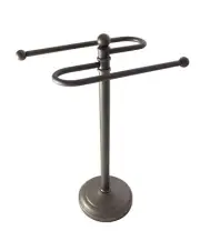 Freestanding Fingertip Towel Holder Stand Oil Rubbed Bronze