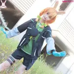 【COSPLAY】 送耳朵 明日方舟COS服盲射手克洛絲 克洛斯COSPLAY服裝假發