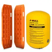 X-BULL Exhaust Jack Air Jack Rescue Kit/ 2PCS Recovery Tracks Boards 4x4 4WD Gen