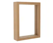 Glass Display Frame Wooden Frame Specimen Double-sided Glass Frame Picture Frame