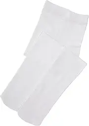 [Jefferies Socks] Little Girls' School Uniform Cotton Tights (Pack of 2)