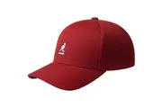 KANGOL Wool Flexfit Baseball Cap Hat - Claret - L/XL