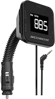 Scosche Digital FM Transmitter with Back Lit Display and Flex Neck