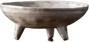 Decorative Bowls Fruit Bowl Countertop Fruit Basket Plate Zen Ceramic Tall Plate Fruit Snack Snack Plate Small Fruit Bowl Design Fruit Tray Fruit Bowl for Kitchen Counter (Size : Large)