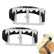 [ETUCYNG] Ice Shoes Grippers, Winter Overshoe Ice Grippers, Anti Slip Snow Walk Traction Cleats, Shoe Spikes Grips Traction for Men and Women