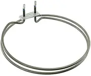 Genuine Indesit Fan Oven Element Heater (2500W, 2 Turn, Original Part)