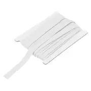 3/8 Inch Double Fold Bias Tape Continuous Bulk Bias Tape White 6 Yards