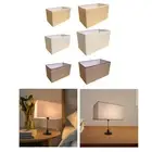Linen Lampshade Rustic Table Lamps Shade for Kitchen Island Restaurant Cafe
