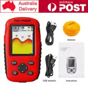 Portable Wireless Fish Finder Sonar Sensor 100m Locator Fishing Tackle Tool