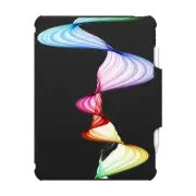iPad Air 11-inch (M2/M3) Impact Folio Case RAINBOW DREAMS transparent