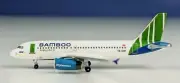 Aeroclassics AC411019 Bamboo Airways Airbus A319-100 VN-A581 Diecast 1/400 Model