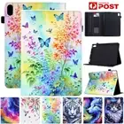For iPad 5/6/7/8/9/10th Gen Mini 7 Air Pro 2024 Smart Leather Case Pattern Cover