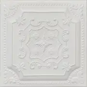 Home Decor, Ceiling Tiles, Glue Up, Foam, R52W Embossed Floral 21.12 S/F LOT