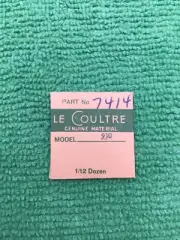 Jaeger LeCoultre Seat For Crown Wheel Cal. 910 Part 7414, NOS