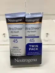 Neutrogena Ultra Sheer Dry Touch sunscreen Lotion broad spectrum SPF 45
