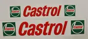 Larry Perkins Castrol Stickers Twin Pack Original Merchandise NOS Tool Box