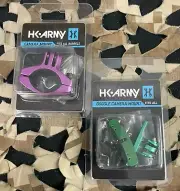NEW HK Army Action Sports Goggle/Barrel Camera Mount Package-2 Mounts-Prp/Grn