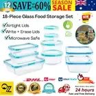 Newest Pyrex 18-piece Glass Food Storage Set Free Delivery BPA Free AU