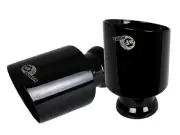 aFe for MACH Force-XP 4-1/2in Black OE Replacement Exhaust Tips - 15-19 Dodge